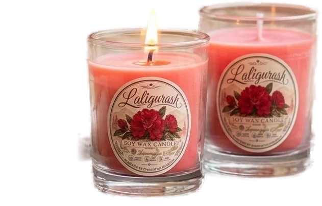 Clear Glass Jar candle